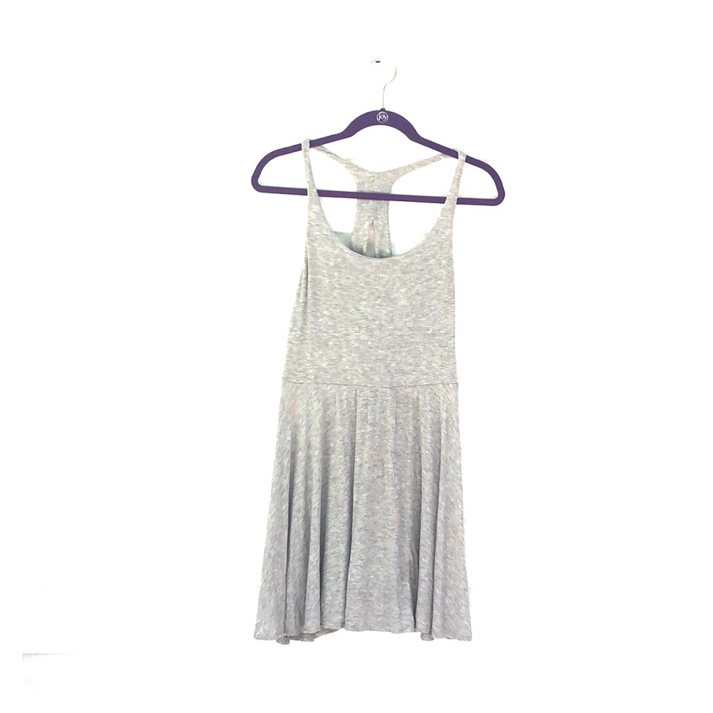Gray Ribbed Skater dress Kimchi Blue size M